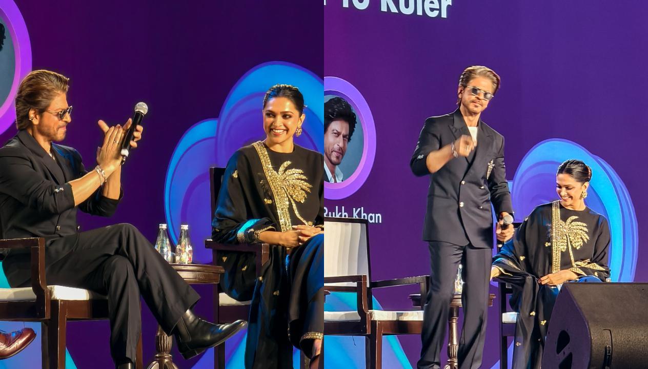 `Deepika is going to be a wonderful mom to Dua`: SRK at Waves Summit 2025 