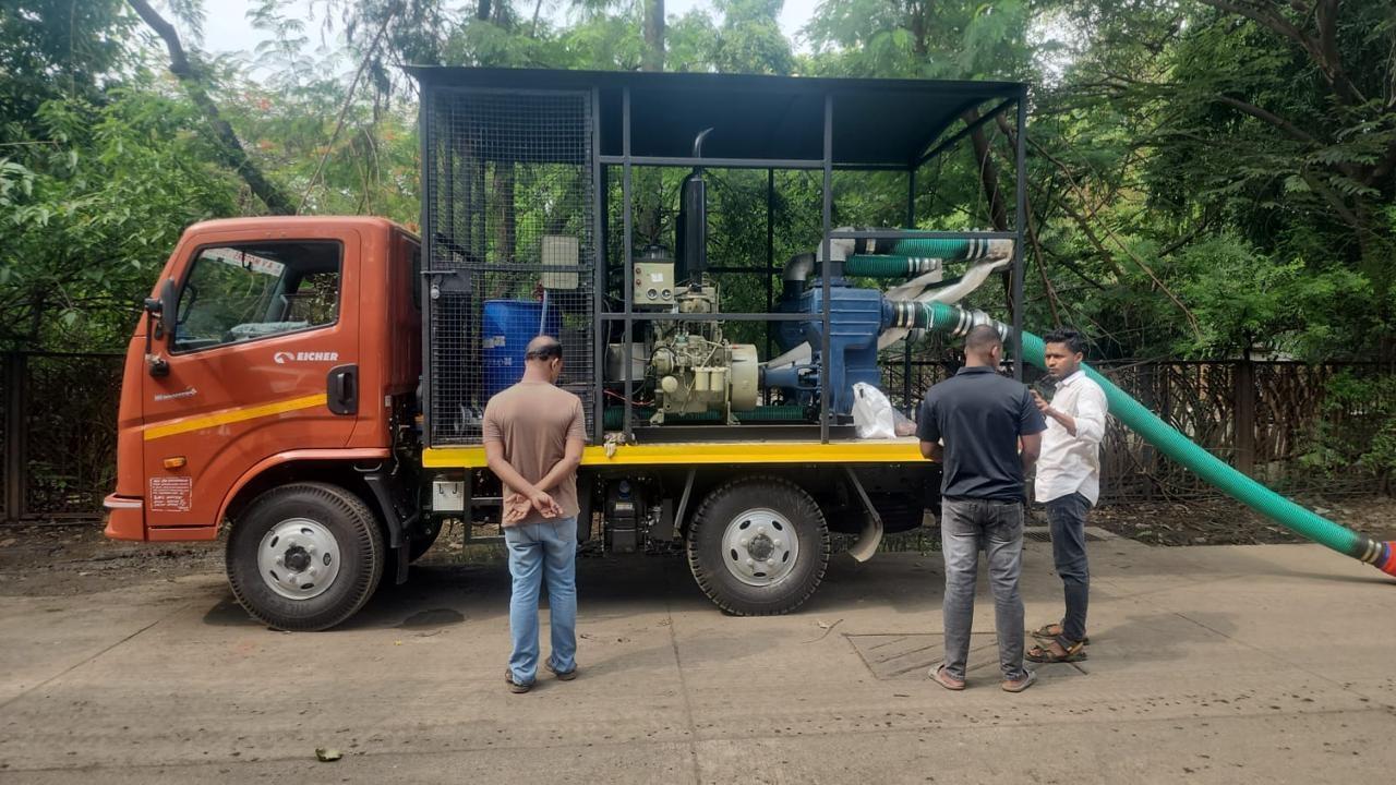 ​Mumbai gets 10 vehicle-mounted mobile pumps for quick redressal of waterlogging 