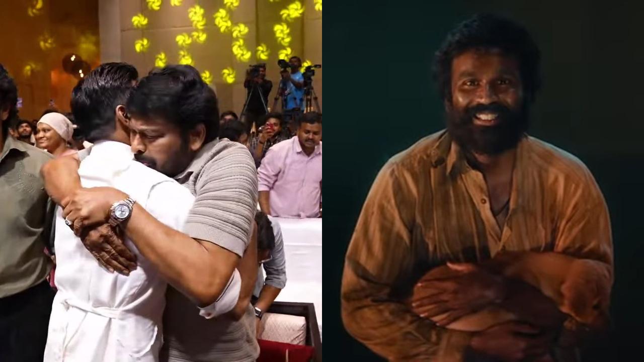 Chiranjeevi praises Dhanush`s beggar act at Kuberaa success event 