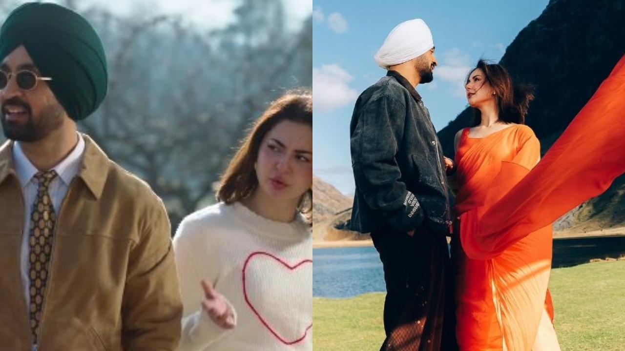 Netizens slam makers of Diljit Dosanjh`s Sardaar Ji 3 for casting Hania Aamir 