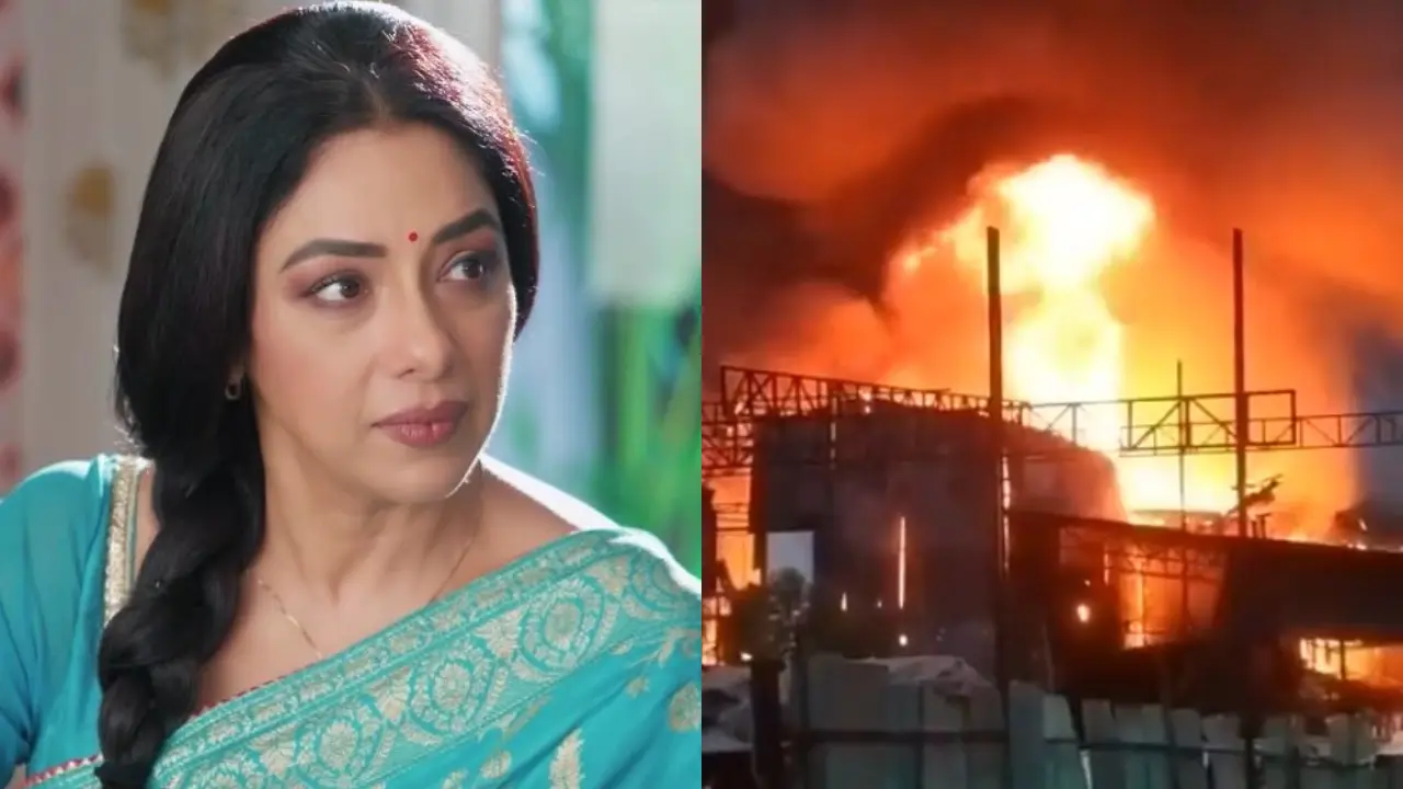 Massive fire breaks out on sets of Rupali Ganguly`s Anupamaaa 