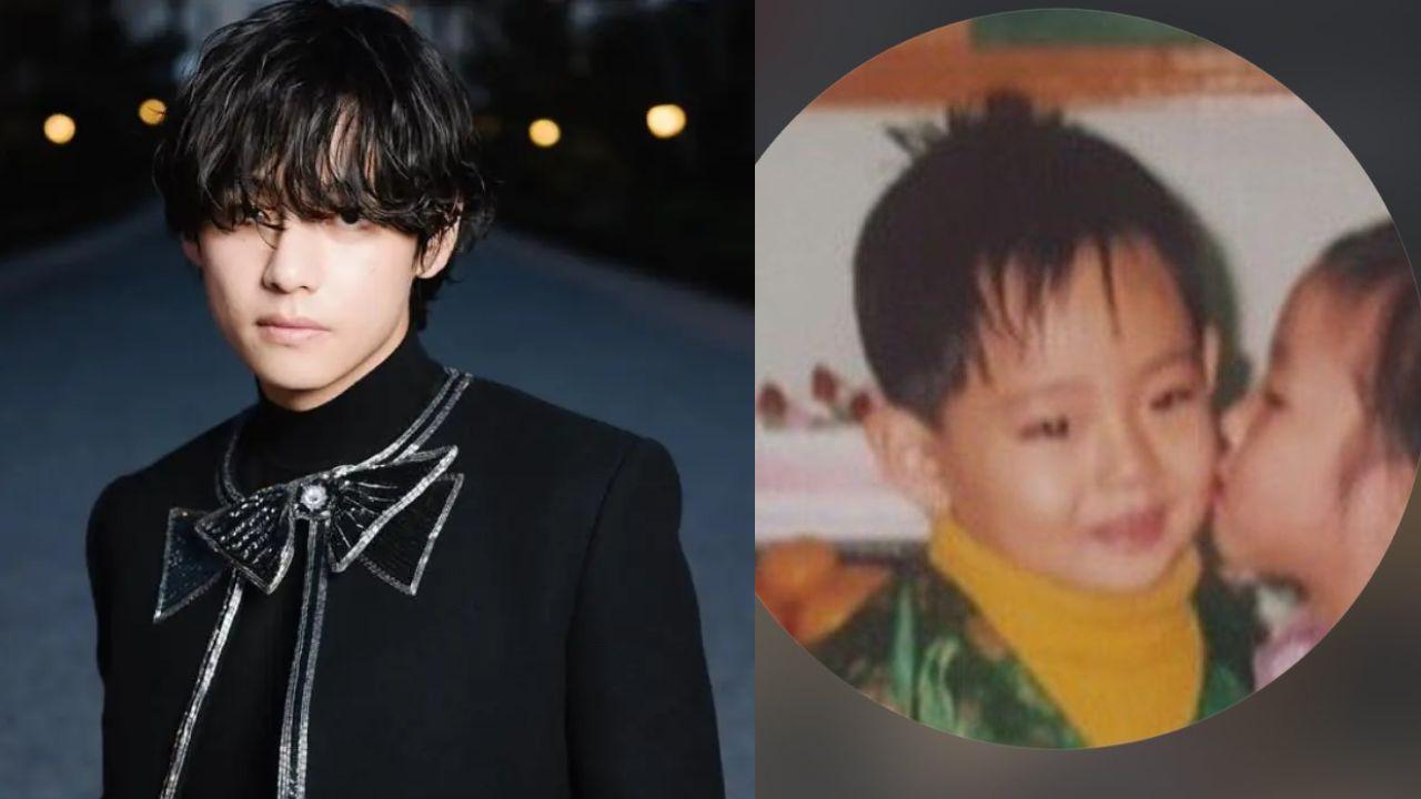 Who is kissing BTS V in his Instagram profile pic? K-pop idol reveals 