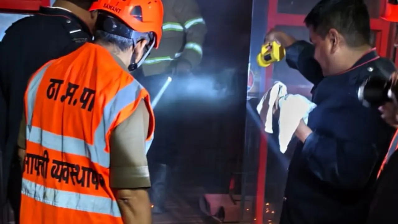 ​Thane: Fire breaks out at popular eatery, no casualties reported 