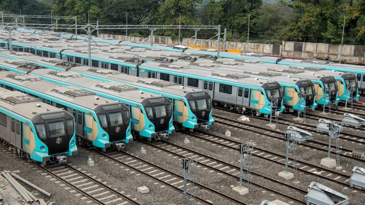 ​Mumbai Metro Aqua Line 3 records 1.64 lakh ridership on October 13 