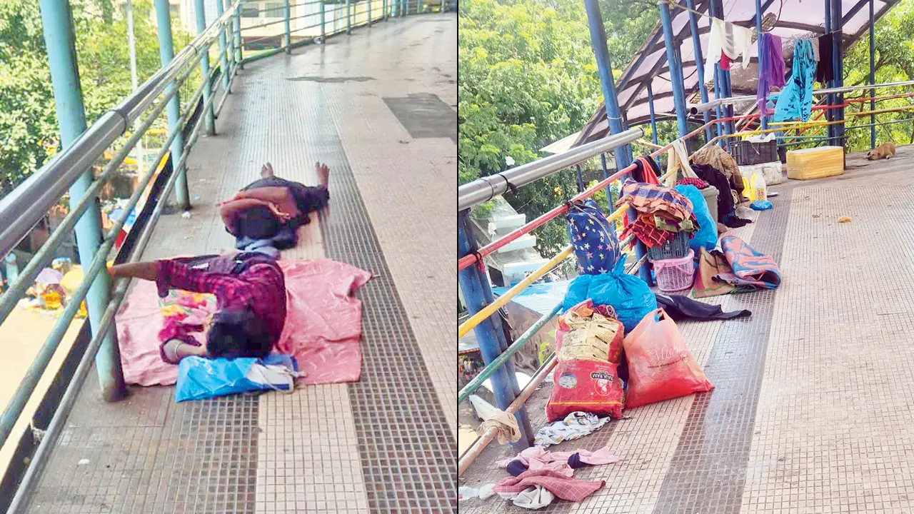 ​Mumbai: Twin sywalks turned into zones of neglect 
