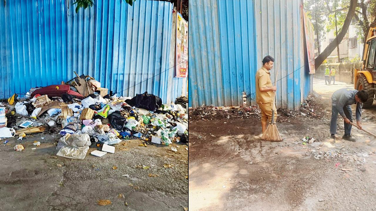 ​Mumbai: BMC cleans up Vakola garbage mess after mid-day exposes civic apathy 