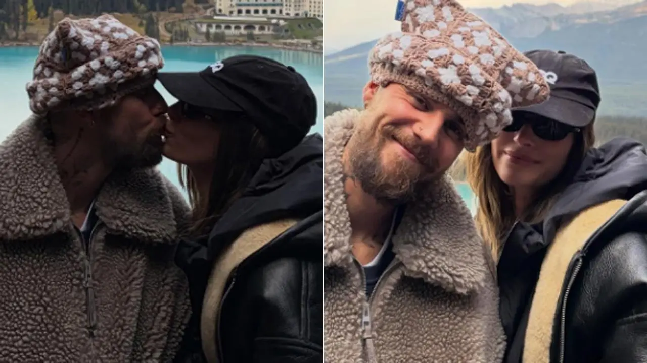 Justin Bieber, wife Hailey Bieber get cozy during their mountain vacation 