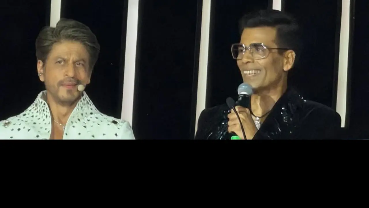 Karan Johar takes a jibe at Shah Rukh Khan`s Wankhede controversy 