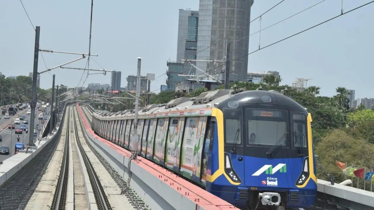​Mumbai Metro 2A and 7 services to be delayed on Dec 12, will start at 7 am 