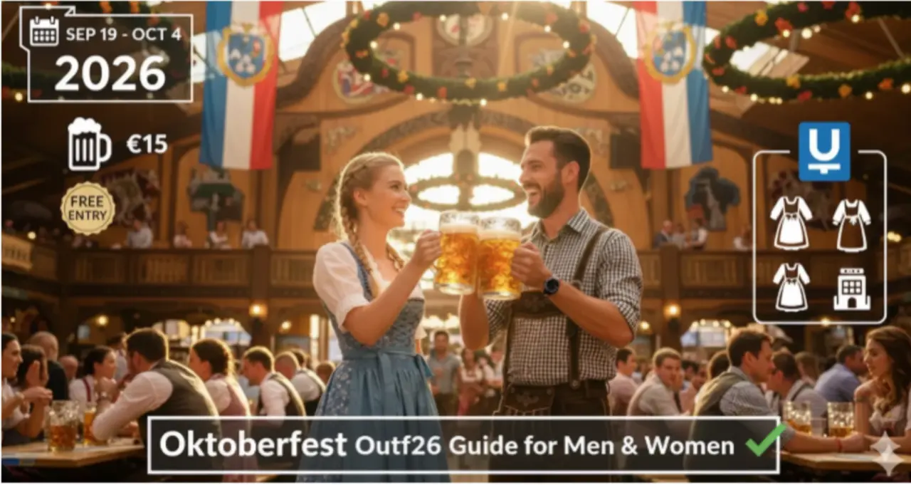 Oktoberfest Outfit 2026 Guide for Men & Women