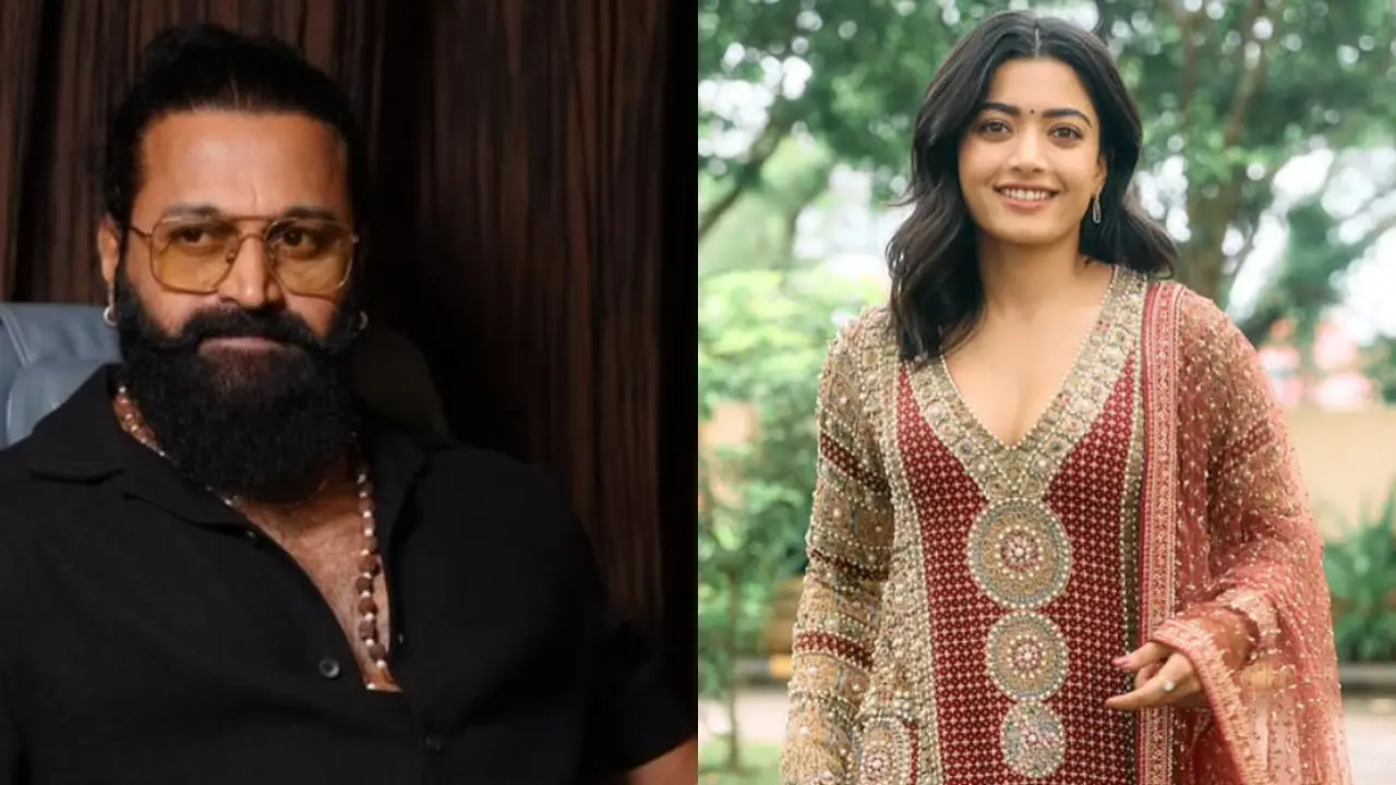 Rishab Shetty walks away when asked about Rashmika Mandanna’s wedding with Vijay 