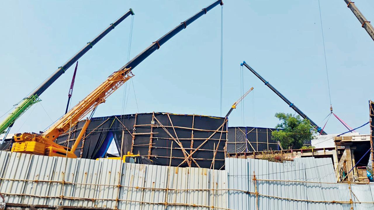 SGNP officials inspect Royal Palms site after ESZ violation claims