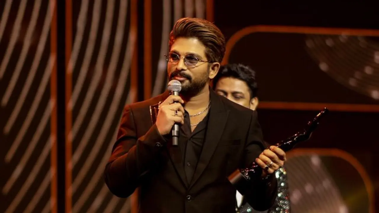 Allu Arjun expresses gratitude after winning Best Actor for Pushpa 2