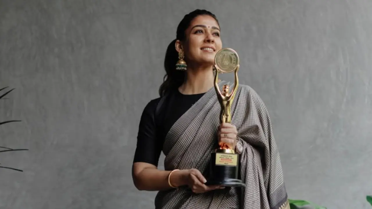 Nayanthara reacts to winning 3 Tamil Nadu State Film Awards