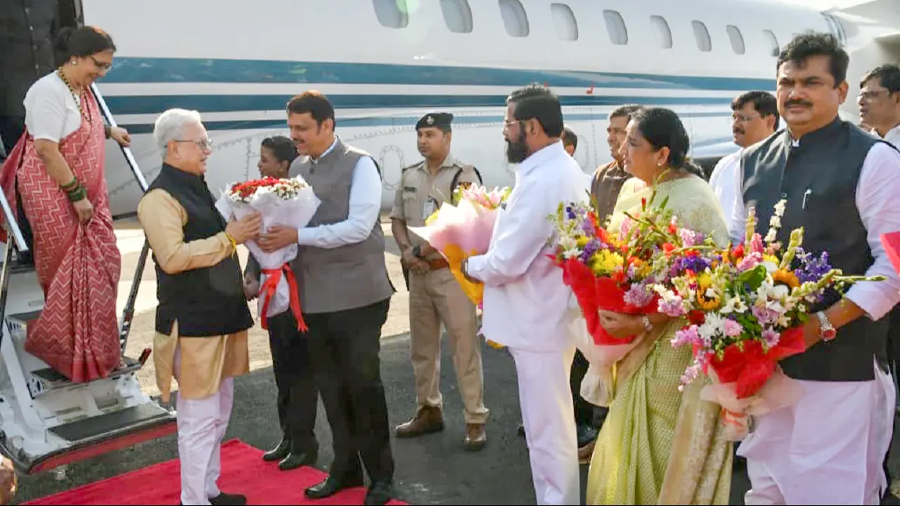 ​Jishnu Dev Varma arrives in Mumbai ahead of oath as Maharashtra Governor 