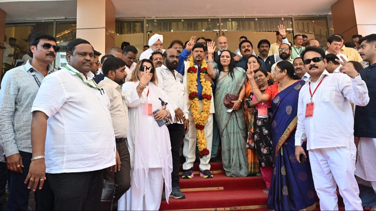 ​Athawale, Tawde, Parth, Sharad Pawar file nominations for RS from Maharashtra 