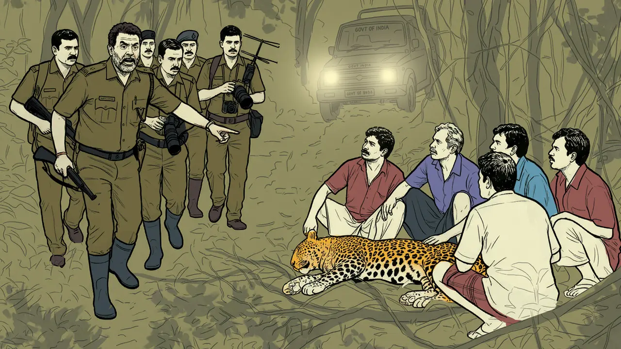 Radio-collared leopard death in SGNP triggers poaching probe