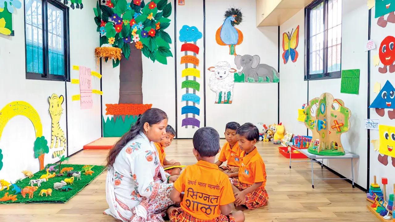 Mumbai opens first ‘Signal School’ to educate street children