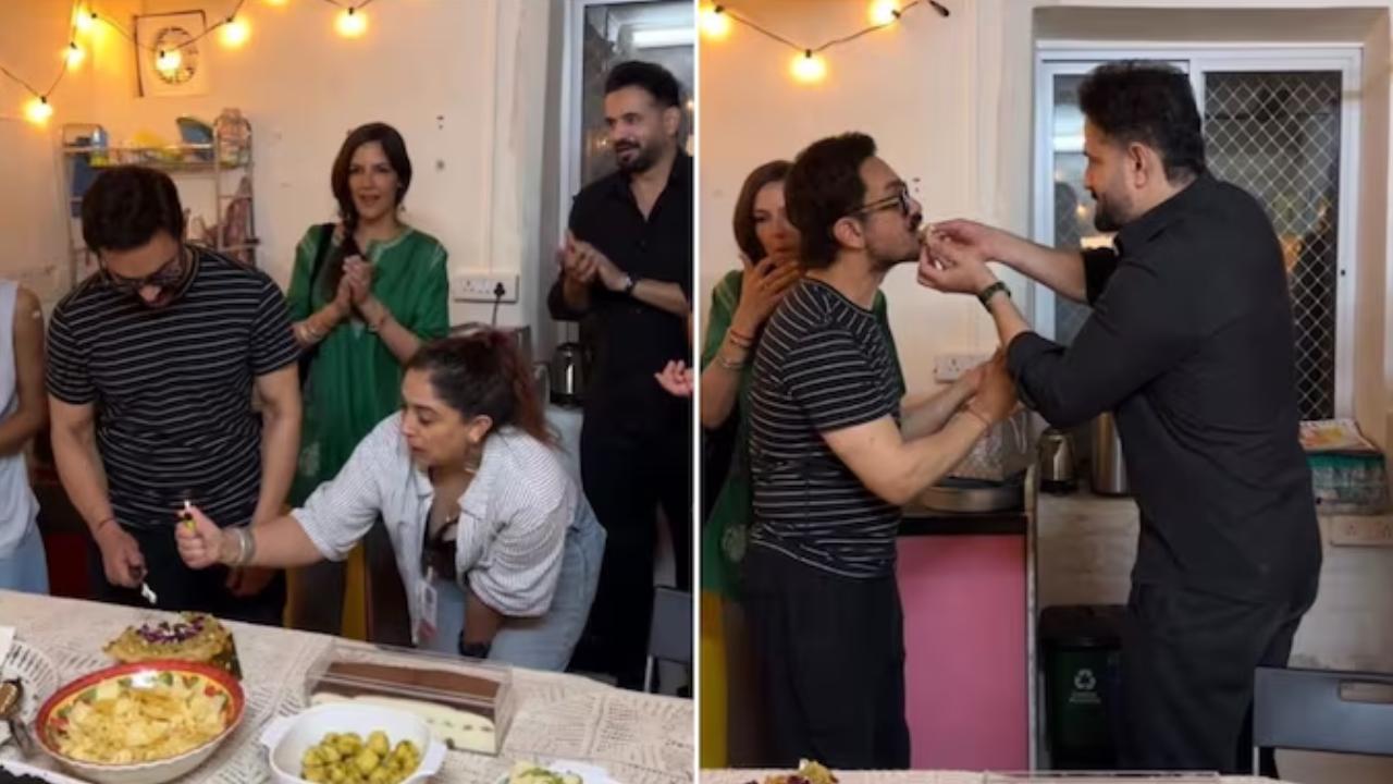 Aamir Khan celebrates 61st birthday with intimate family gathering at home