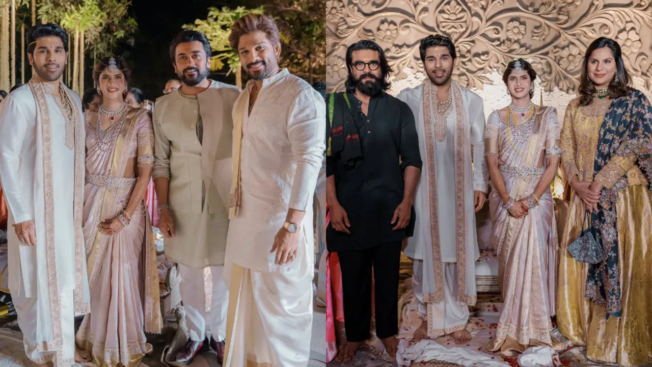 Allu Sirish-Nayanika wedding: Couple tie the knot in an intimate ceremony 