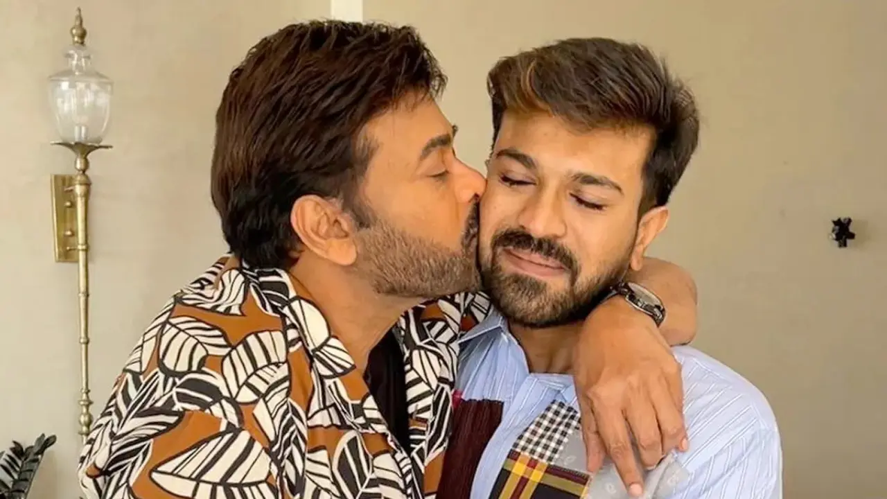 Peddi: Chiranjeevi thanks doctor who treated Ram Charan`s eyelid injury