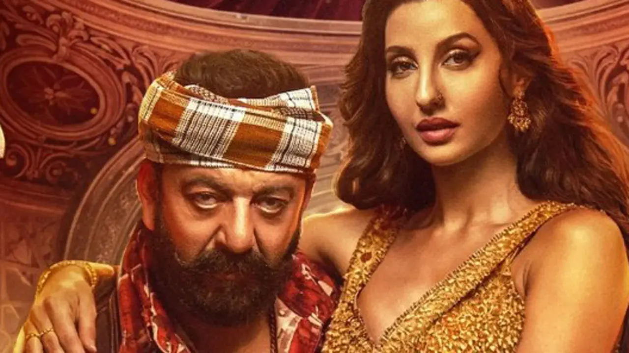Nora Fatehi, Sanjay Dutt groove to ‘Sarke Chunar Teri Sarke’ in `KD: The Devil`