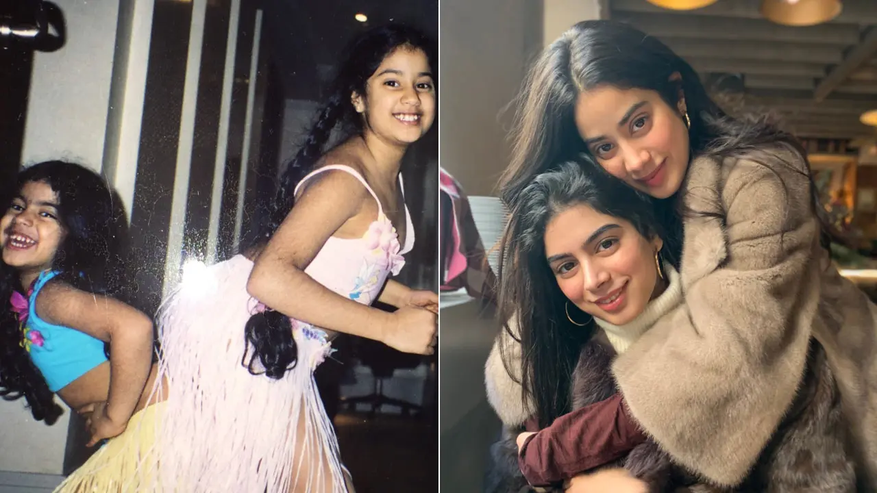 Khushi Kapoor pens heartfelt birthday wish for sister Janhvi Kapoor 