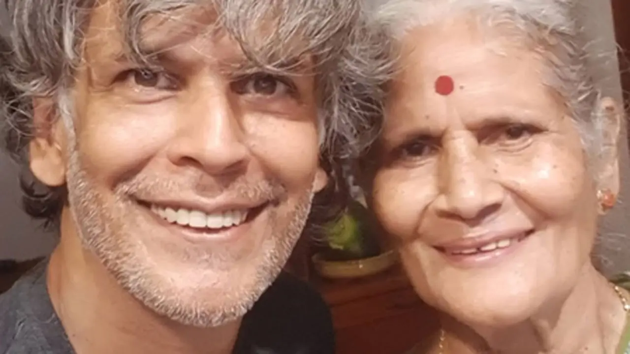 Milind Soman reveals fitness secrets of his 86-year-old mother 