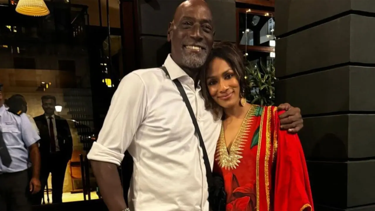 Masaba Gupta can’t keep up with coolness of her dad Vivian Richards 