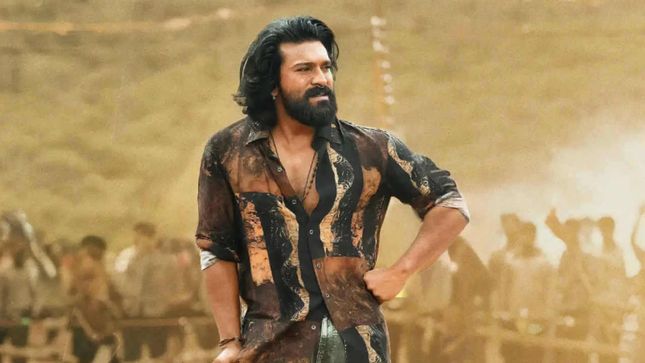 Watch: Ram Charan`s grand birthday celebration on Peddi`s set 