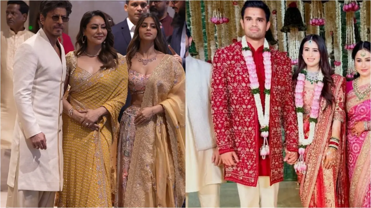 Arjun Tendulkar-Saaniya Chandhok wedding: Shah Rukh Khan attends ceremony 