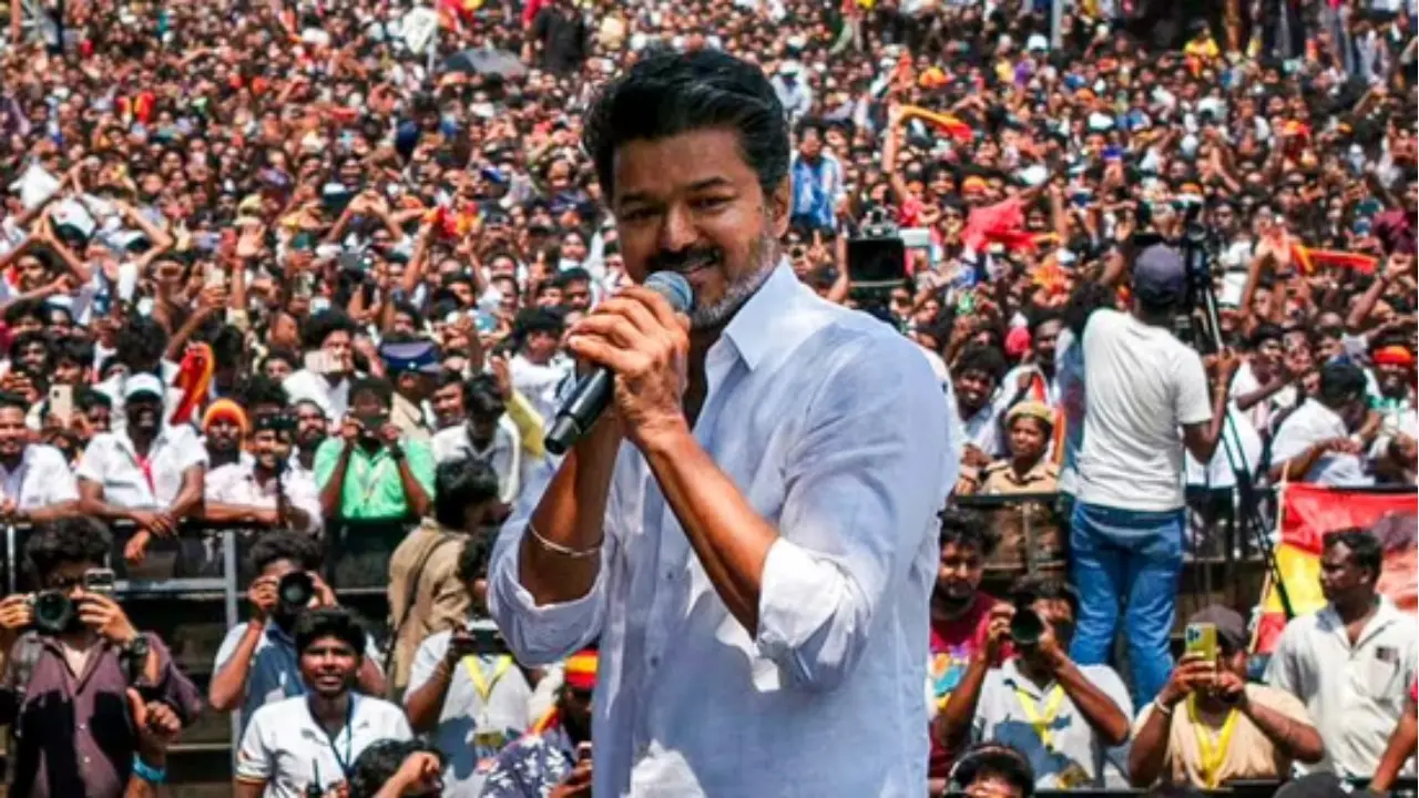 Vijay says he gave up wealth for people, calls elections a turning point