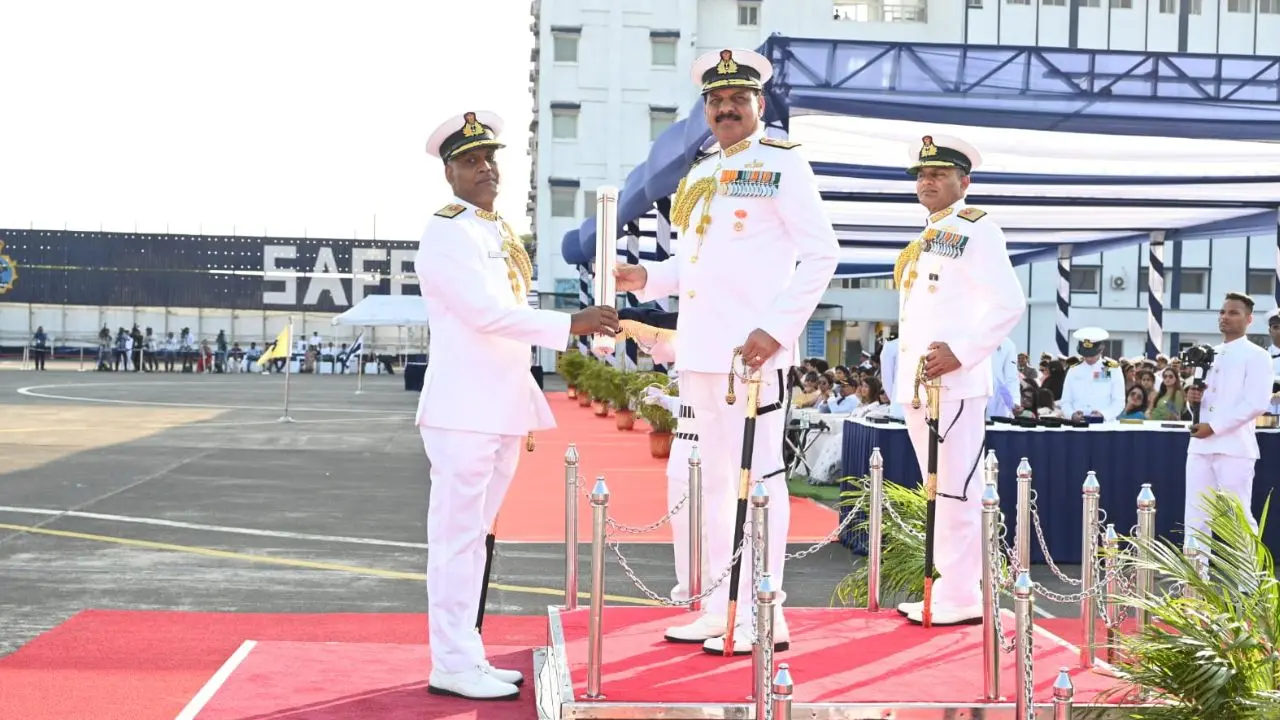 ​Navy Chief confers gallantry awards at Naval Investiture Ceremony 2026 in Mumbai 