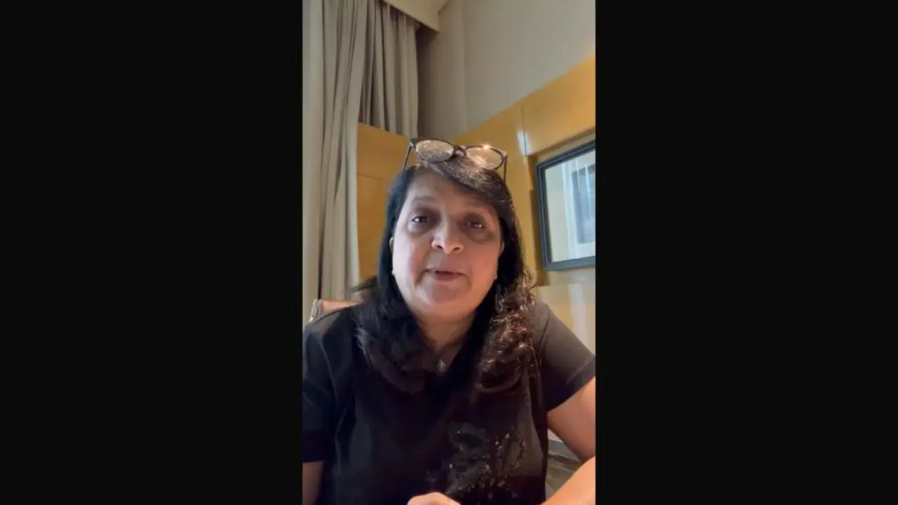 ​Anjali Damania releases call data, names Eknath Shinde in Ashok Kharat row 