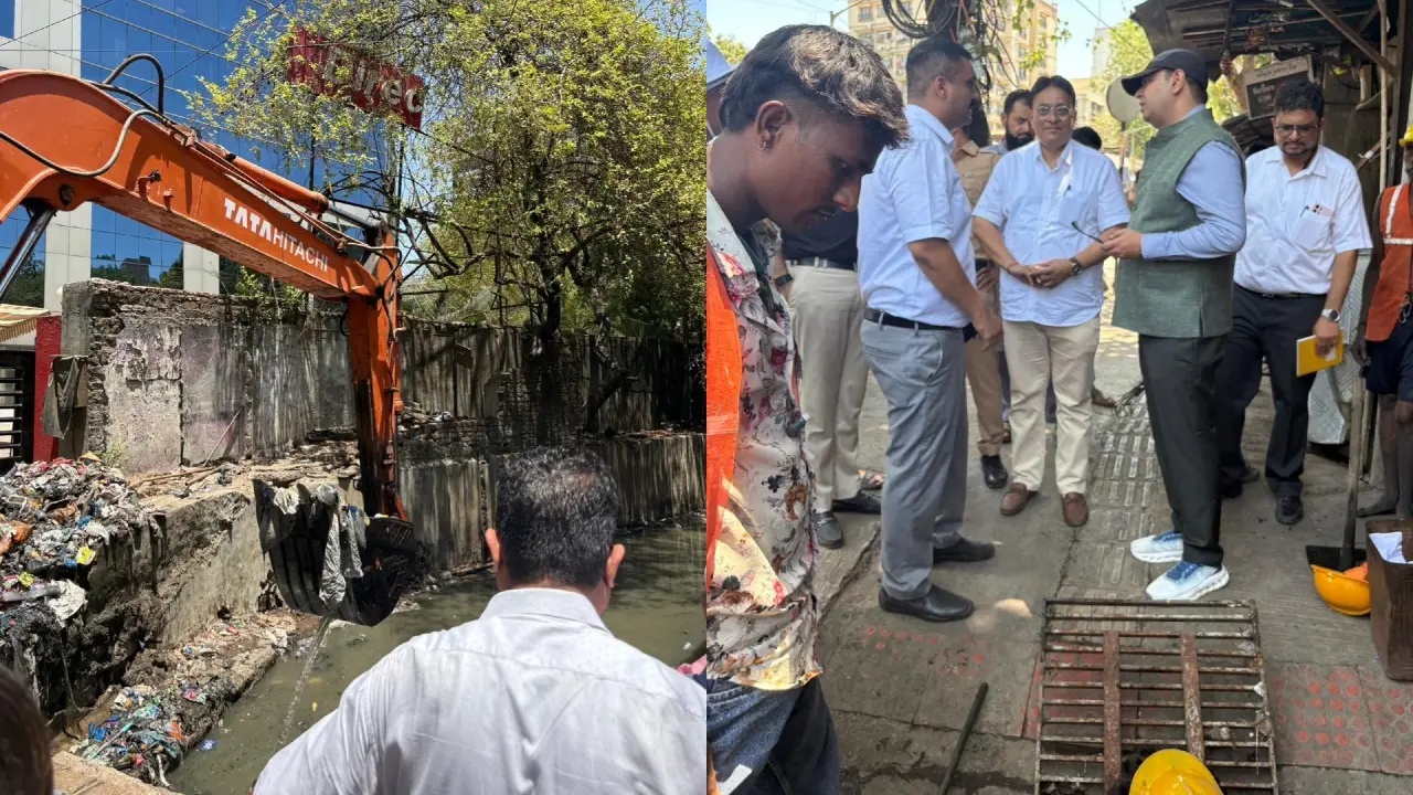 ​Mumbai: BMC ramps up anti-flood measures, reviews drain cleaning progress 