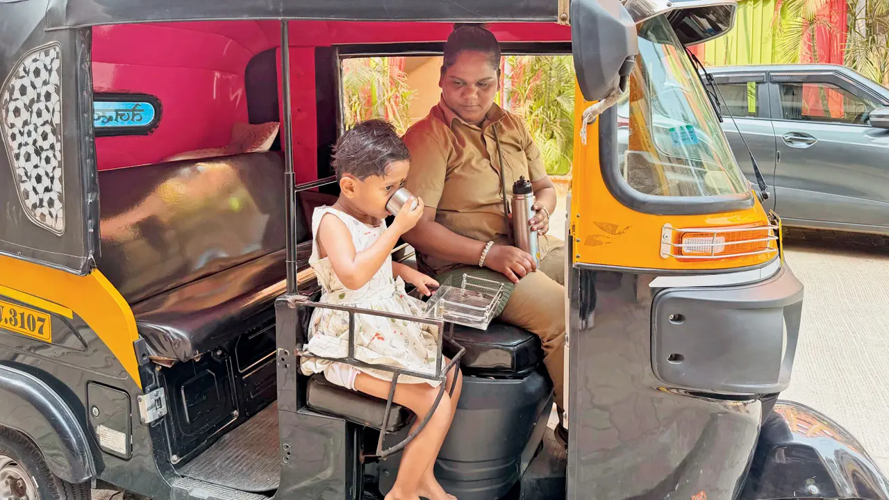 ​‘Not without my daughter’: This single mother drives an auto to beat the odds 