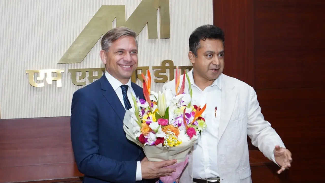 Austrian delegation visits MMRDA; applauds Atal Setu