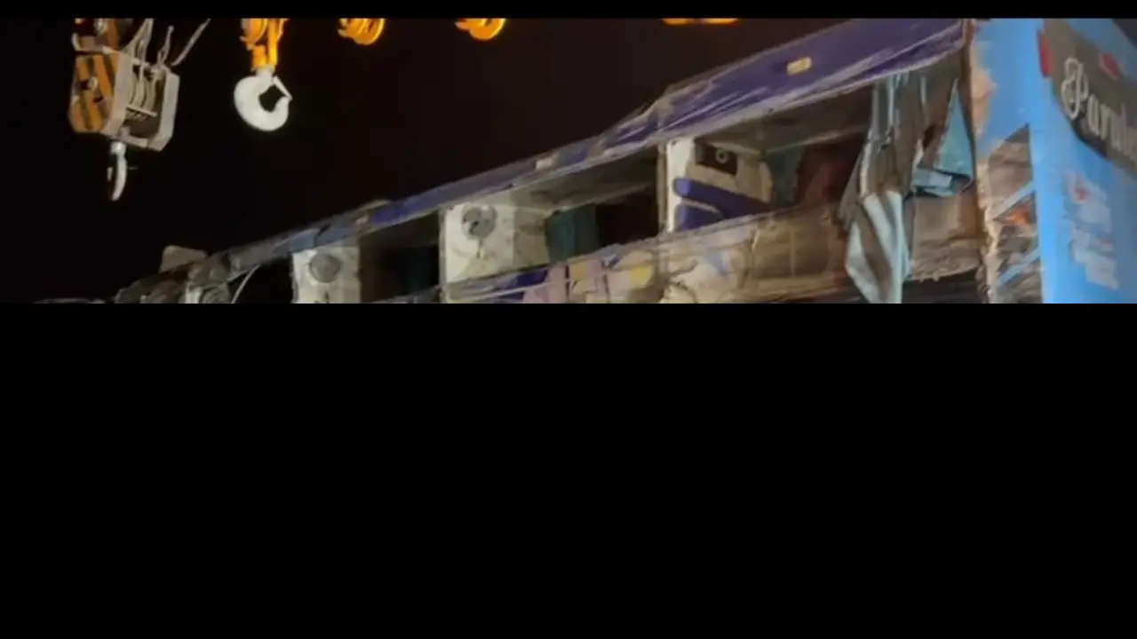 ​`Begged him to stop`: Passengers plead with driver before bus overturns; 2 dead 