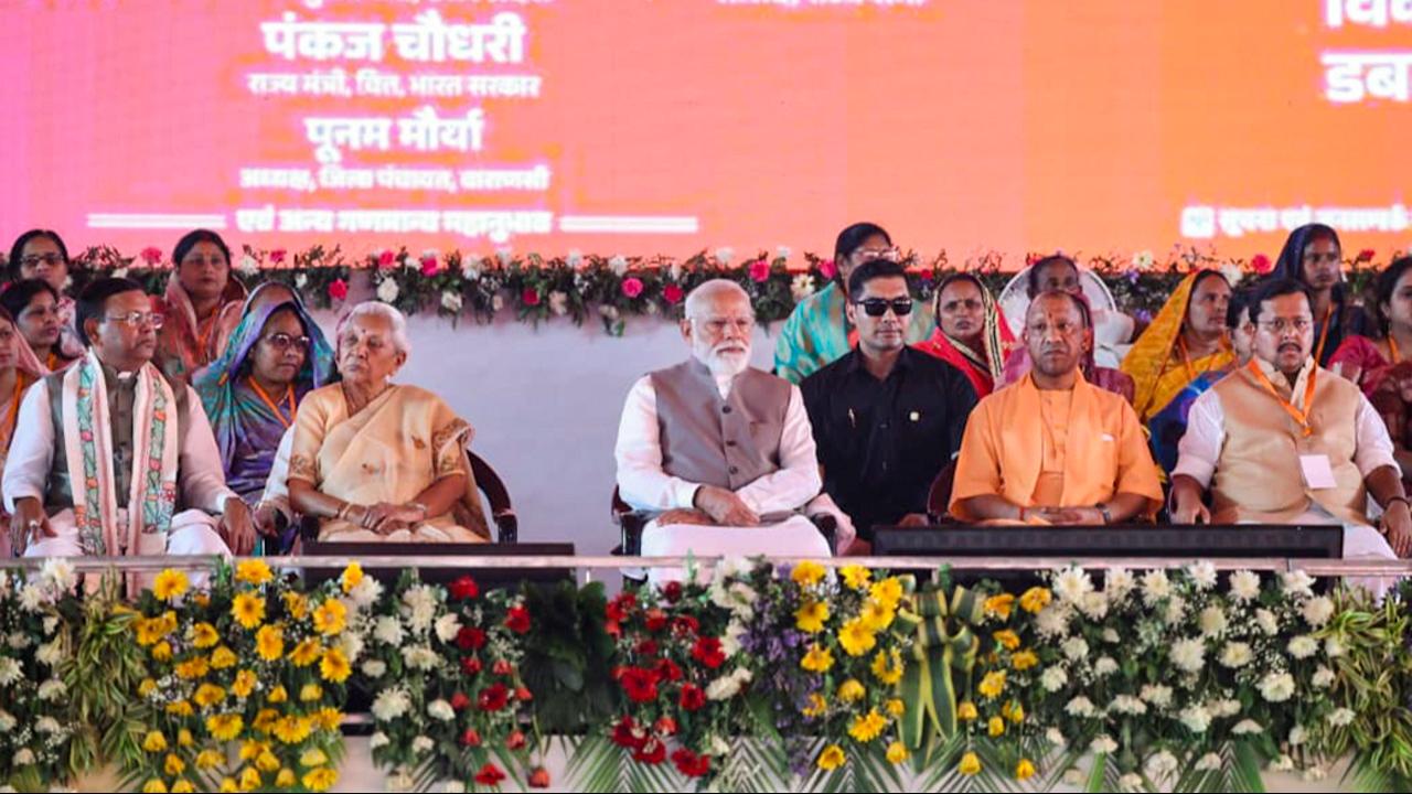 ​PM Modi unveils developmental projects worth over Rs 6,350 crore in Varanasi 