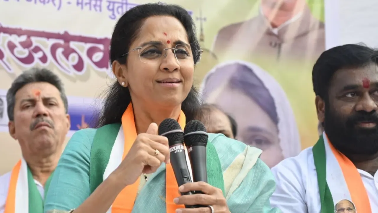 ​Supriya Sule targets Centre over delay in women’s reservation law implementation 