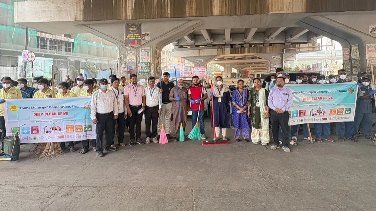​Thane: TMC cleanliness drive in Diva clears 14 tonnes of waste 