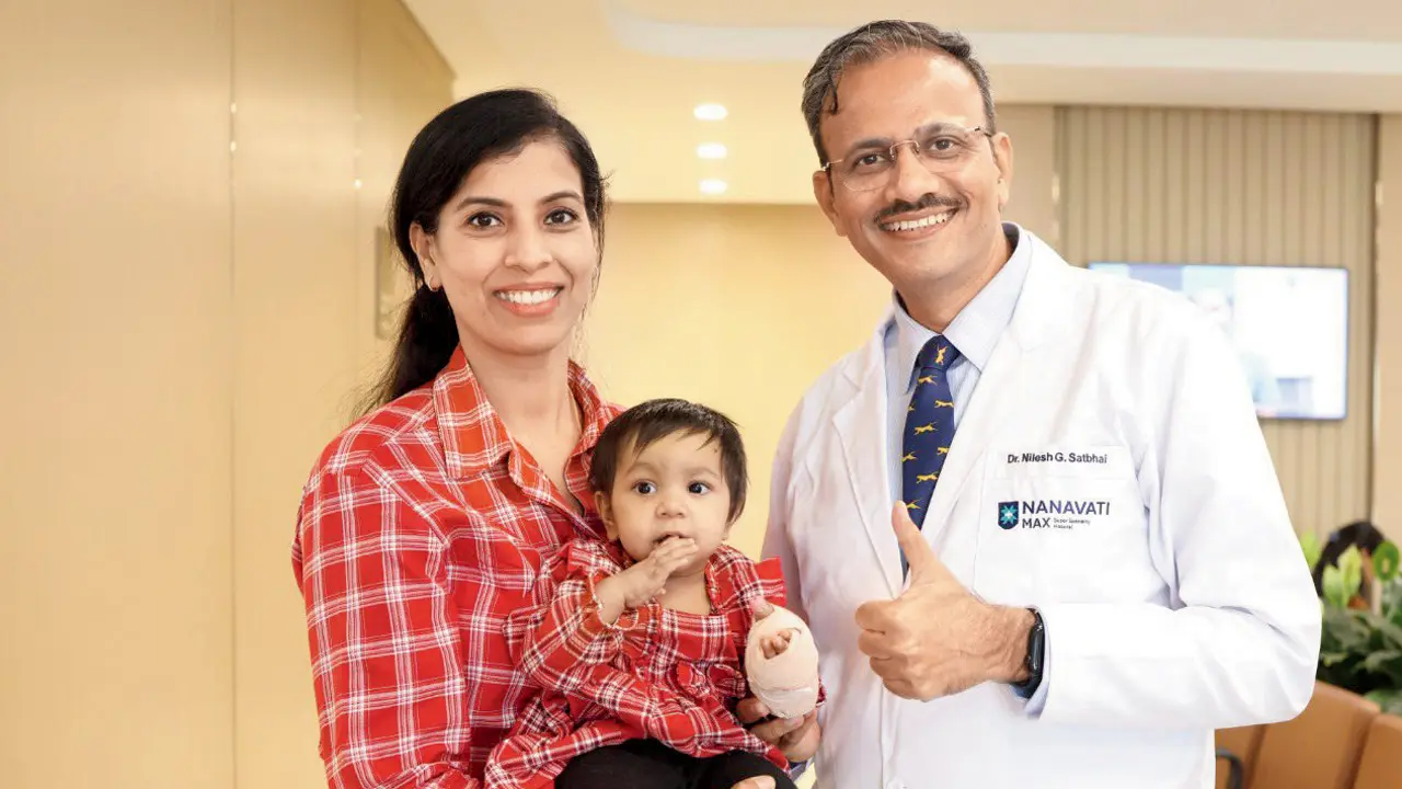 ​Rare thumb surgery restores toddler’s hand function in Nanavati Hospital 