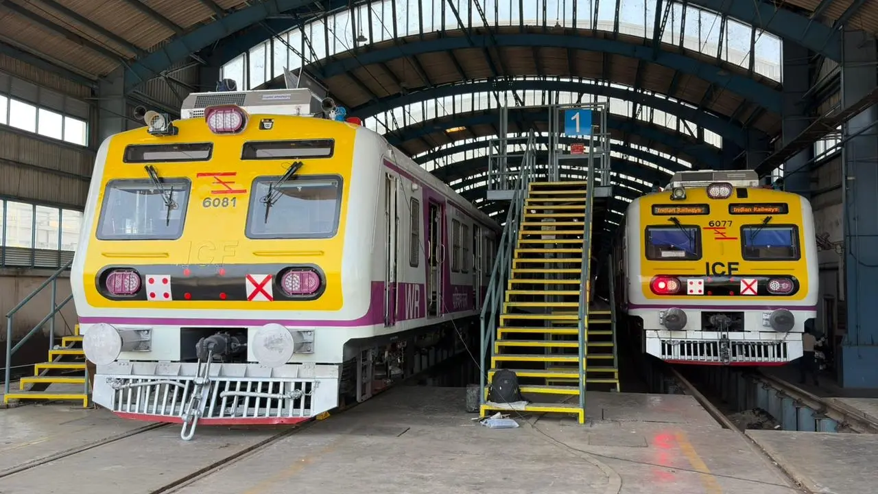 WR to run 17 15-car services on Virar-Dahanu route; two new rakes reach carshed