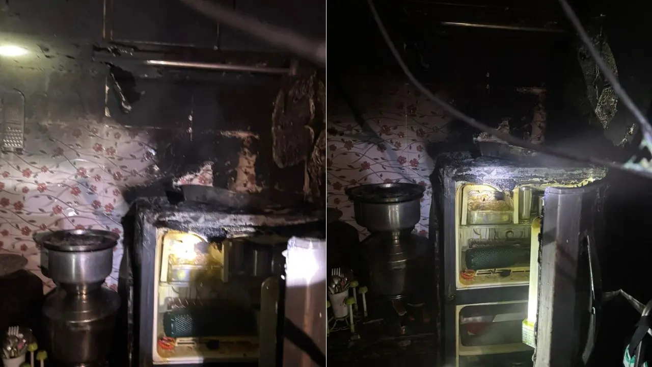 ​Thane: Fire breaks out at residential building in Diva; no injuries reported 