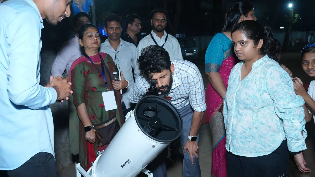 ​Mumbai: Goregaon hosts astronomy workshop; students get hands-on sky observation 