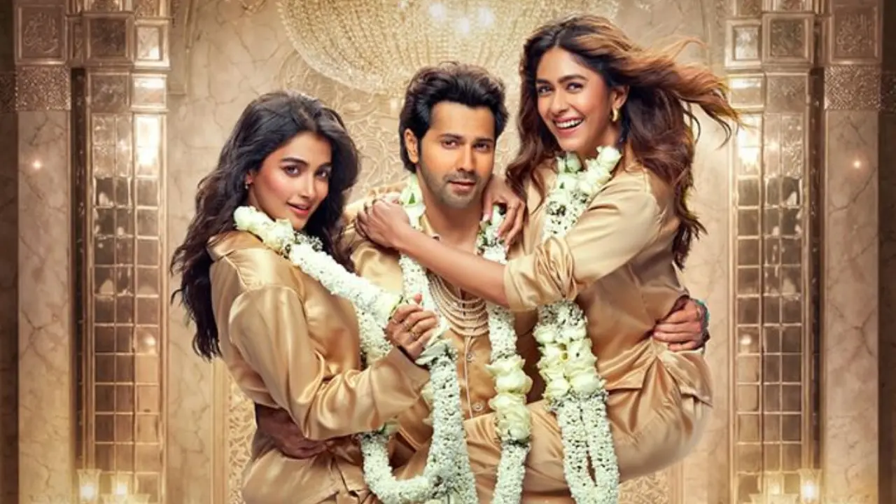 HJTIHH: Varun Dhawan juggles double wives, promises double dhamaka in first look 