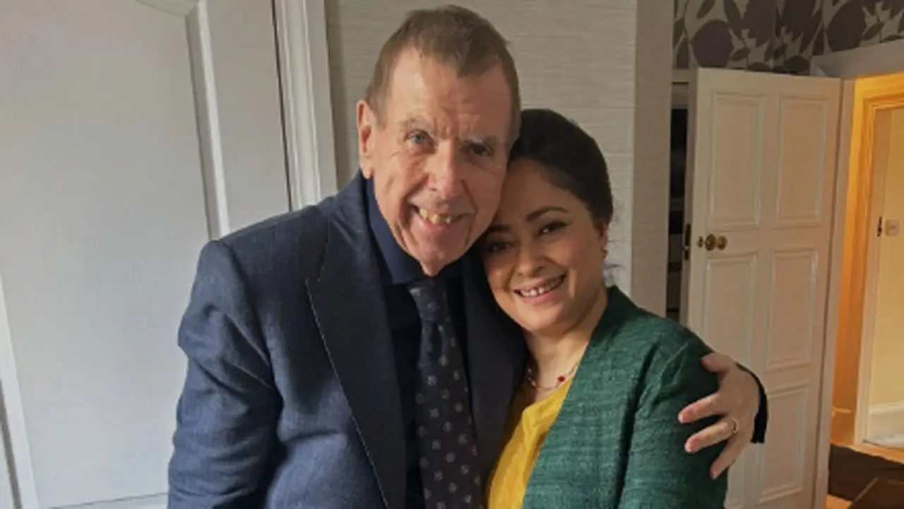 Sheeba Chadha: `Cannot believe I got to work with Timothy Spall` 