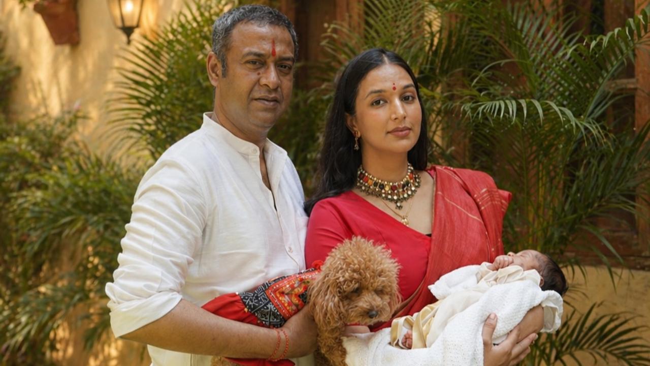 Madhu Mantena and Ira Trivedi reveal their baby boy`s name 