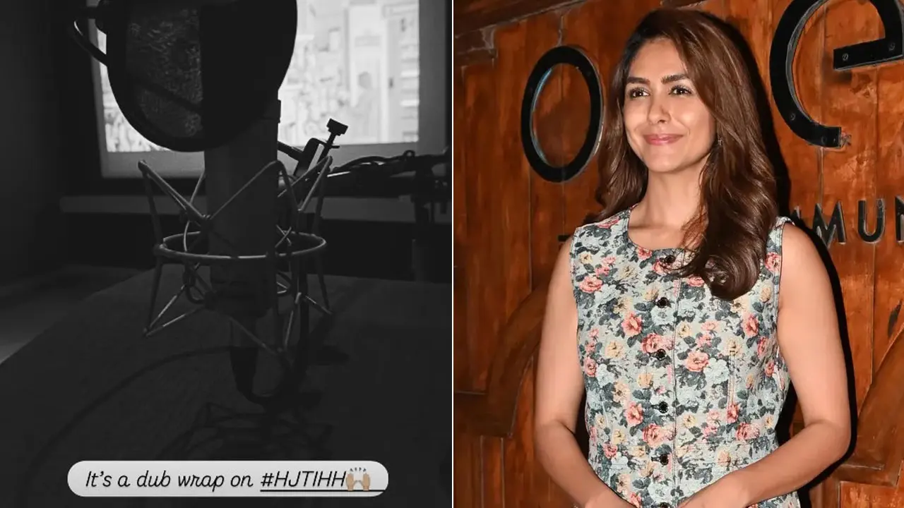 Mrunal Thakur finishes dubbing for Hai Jawani Toh Ishq Hona Hai 