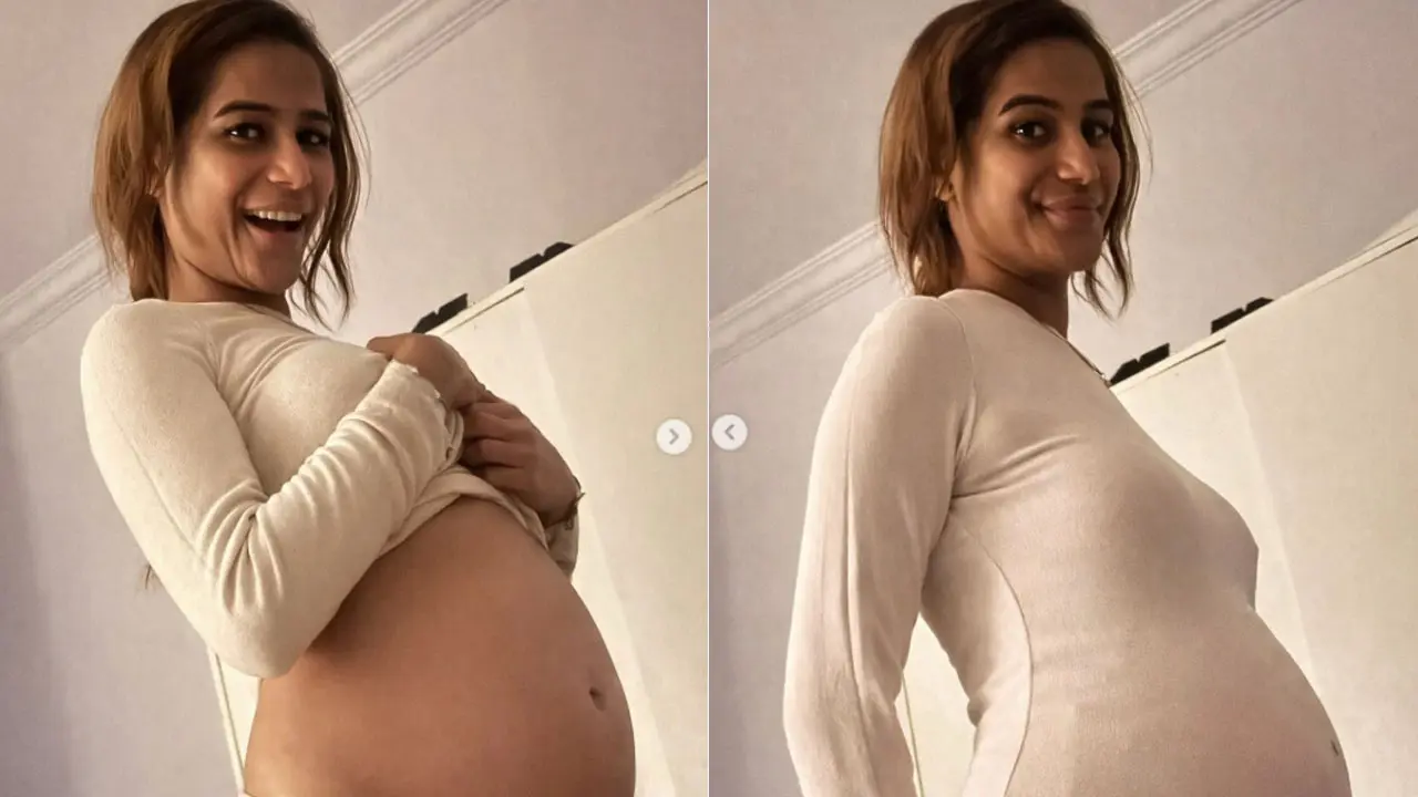 Poonam Pandey flaunts baby bump, sources claim it`s an April Fool’s prank 
